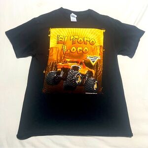 Monster Jam - El Toro Loco Monster Truck Adult T-Shirt Size Medium